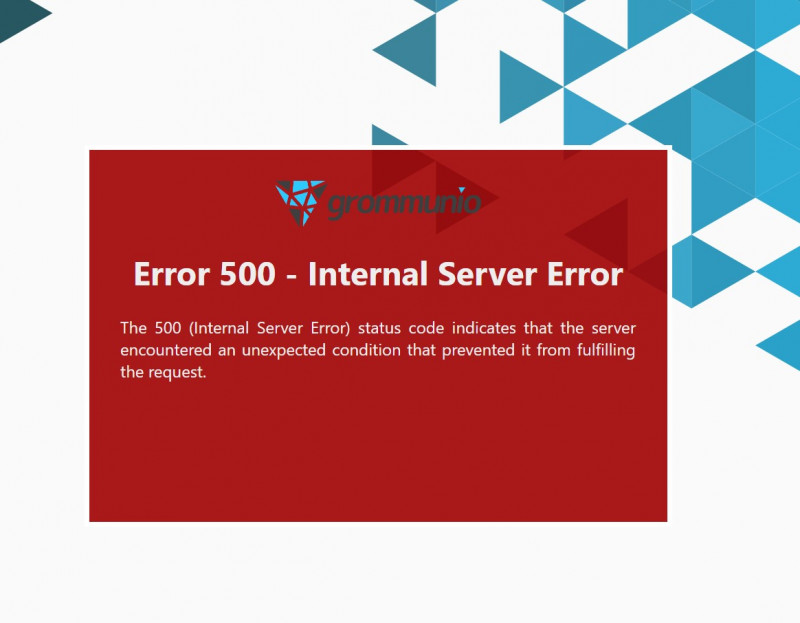 Ошибка 500 (Internal Server Error)